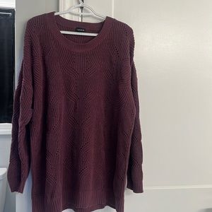 Dark purple Torrid sweater